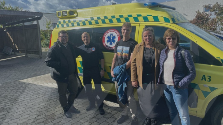 ambulancer doneret til Ukraine