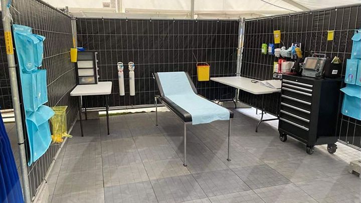 Event Medical Services can provide an injury clinic for larger film productions.