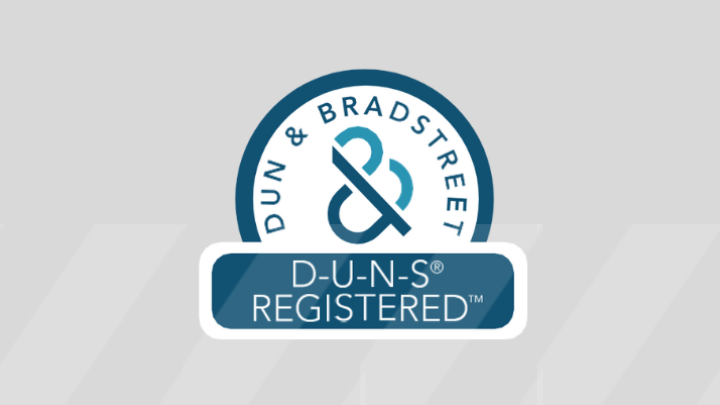 Her kan du se vores D-U-N-S nummer