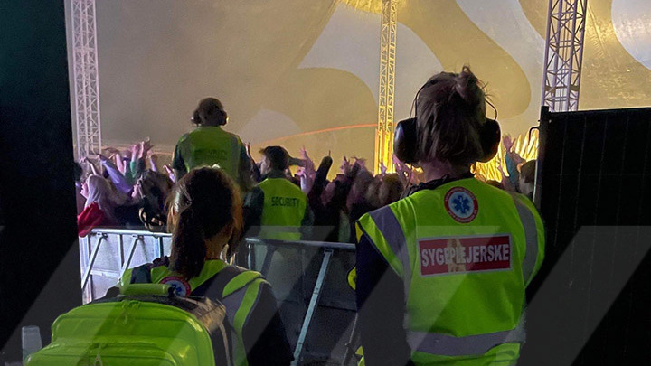 Event Medical Services kan tilbyde et præhospitalt eventberedskab med kompetent personale