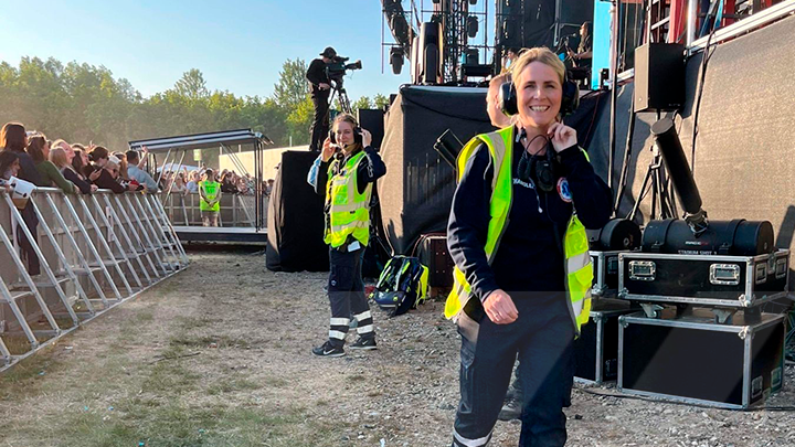 We ensure your safety at music events